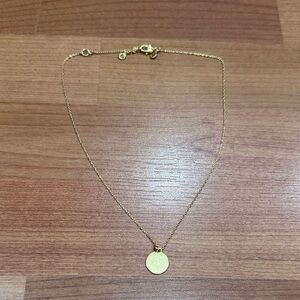 Madewell Gold Pendant Necklace